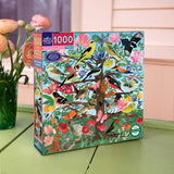 French Medieval Songbirds 1000 Piece Jigsaw Puzzle | eeBoo