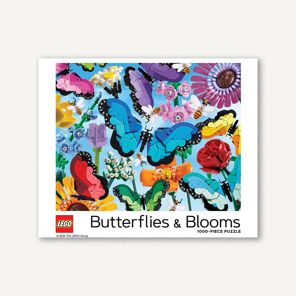 LEGO Butterflies & Blooms 1000 Piece Jigsaw Puzzle | Lego