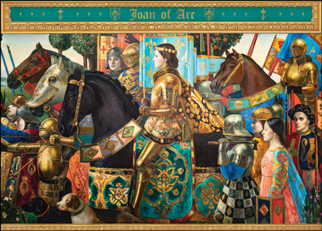 Joan of Ar 1000 Piece Jigsaw Puzzle | Art & Fable