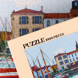 Port of La Flotte 1000 Piece Jigsaw Puzzle | Aparté
