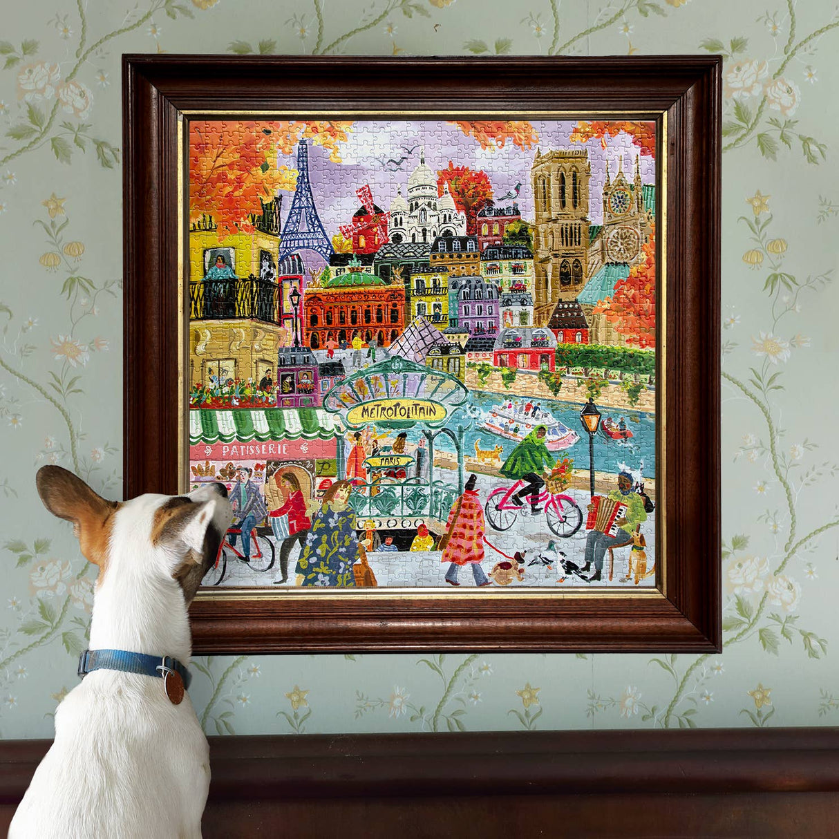 Paris in Autumn 1000 Piece Jigsaw Puzzle | eeBoo