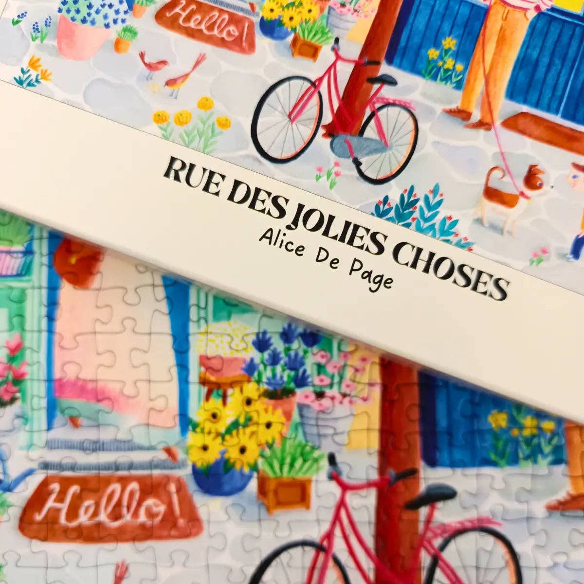 Street of Pretty Things 500 Piece Jigsaw Puzzle | Aparté