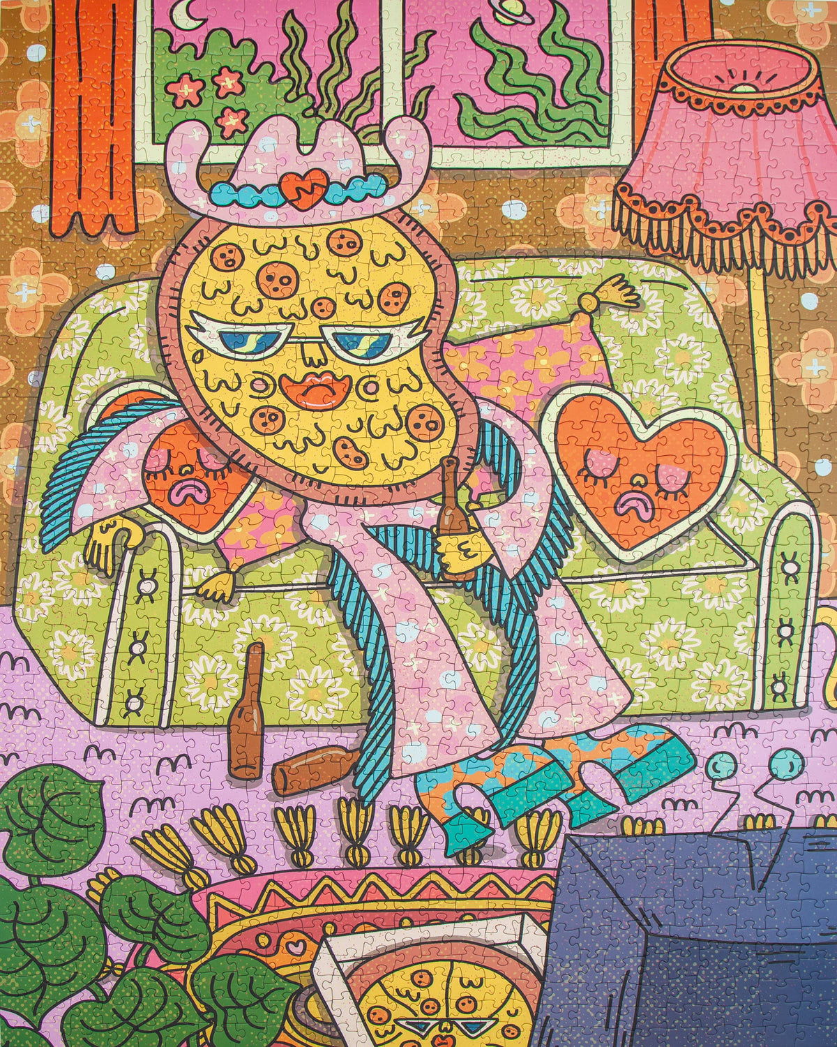 Pizza For One 1000 Piece Jigsaw Puzzle | Birdie Puzzles