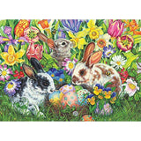 Easter Bunnies 500 Piece Jigsaw Puzzle | Cobble Hill