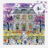 Michael Storrings Haunted House 500 Piece Glow in the Dark Jigsaw Puzzle | Galison