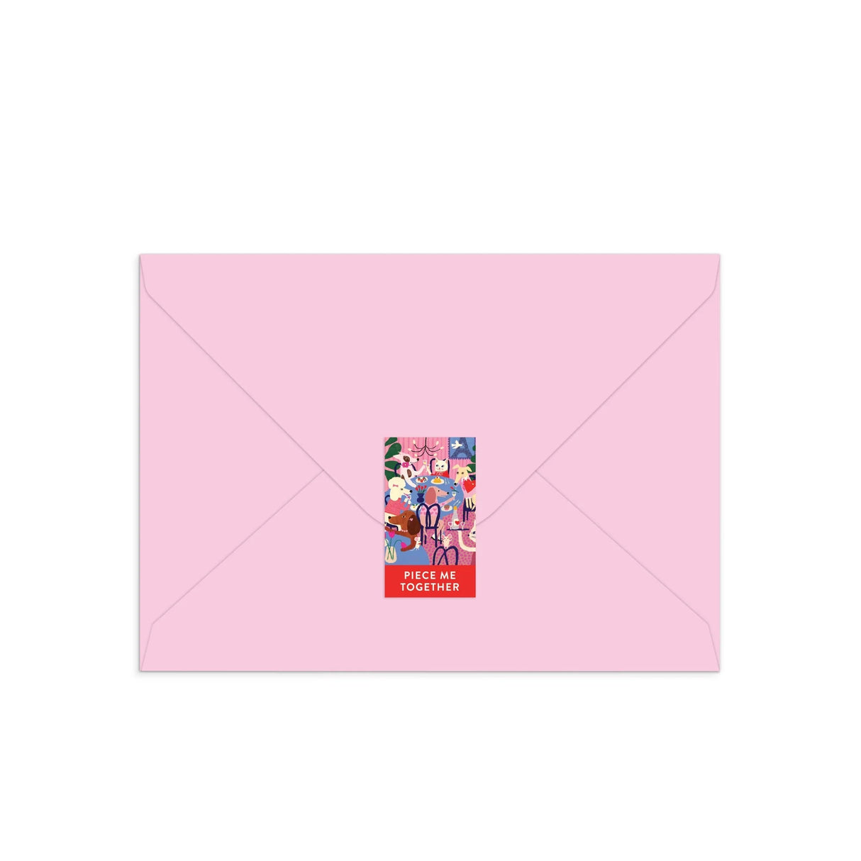 Paws for Love 60 Piece Greeting Card Puzzle | Galison