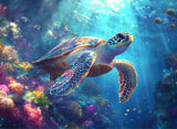 Sea Turtle 1000 Piece Jigsaw Puzzle | Final Piece Puzzles