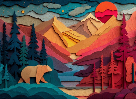 Bear Country 1000 Piece Jigsaw Puzzle | Final Piece Puzzles
