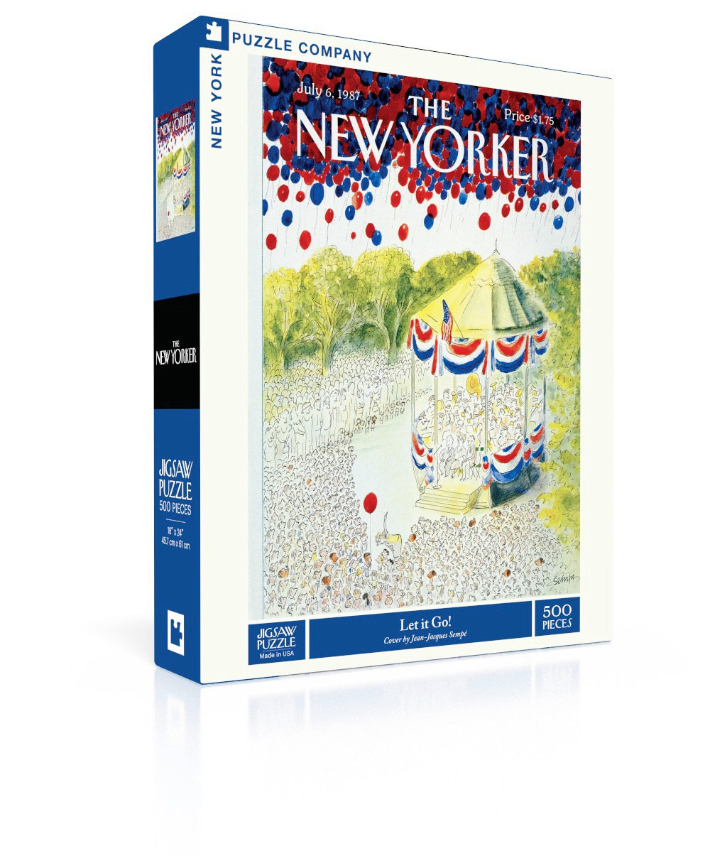 Let it Go! 500 Piece Jigsaw Puzzle | New York Puzzle Company