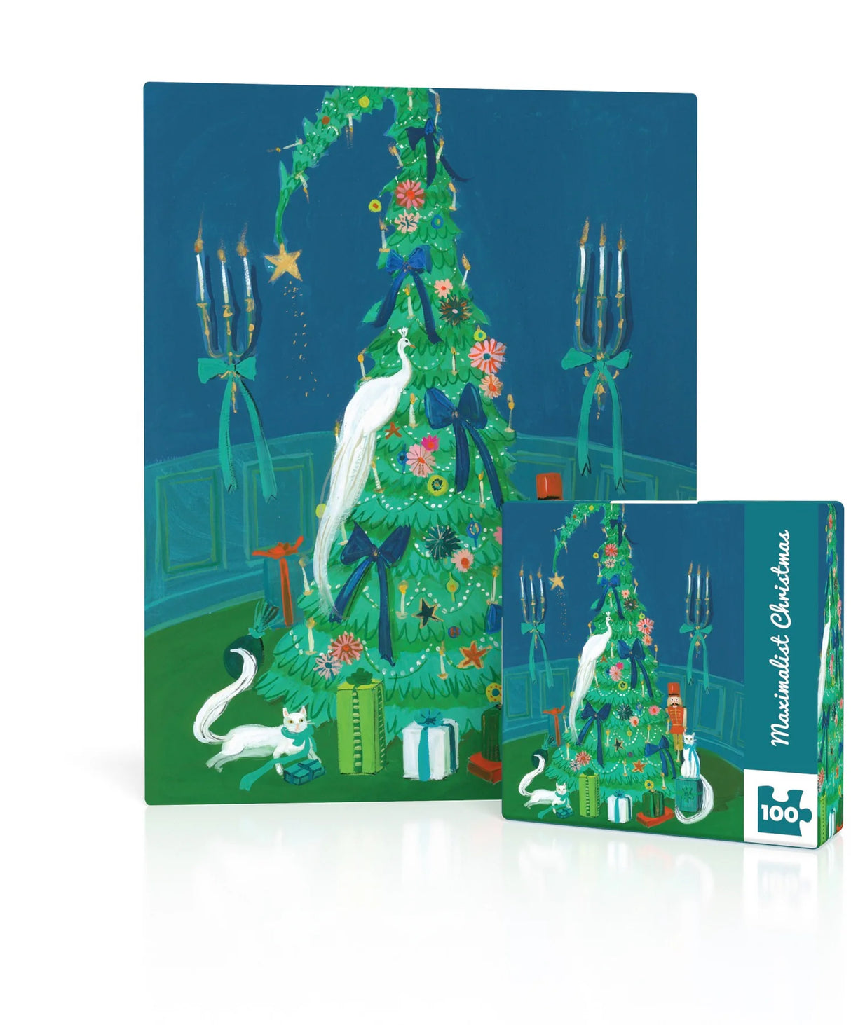 Maximalist Christmas 100 Piece Mini Jigsaw Puzzle | New York Puzzle Company