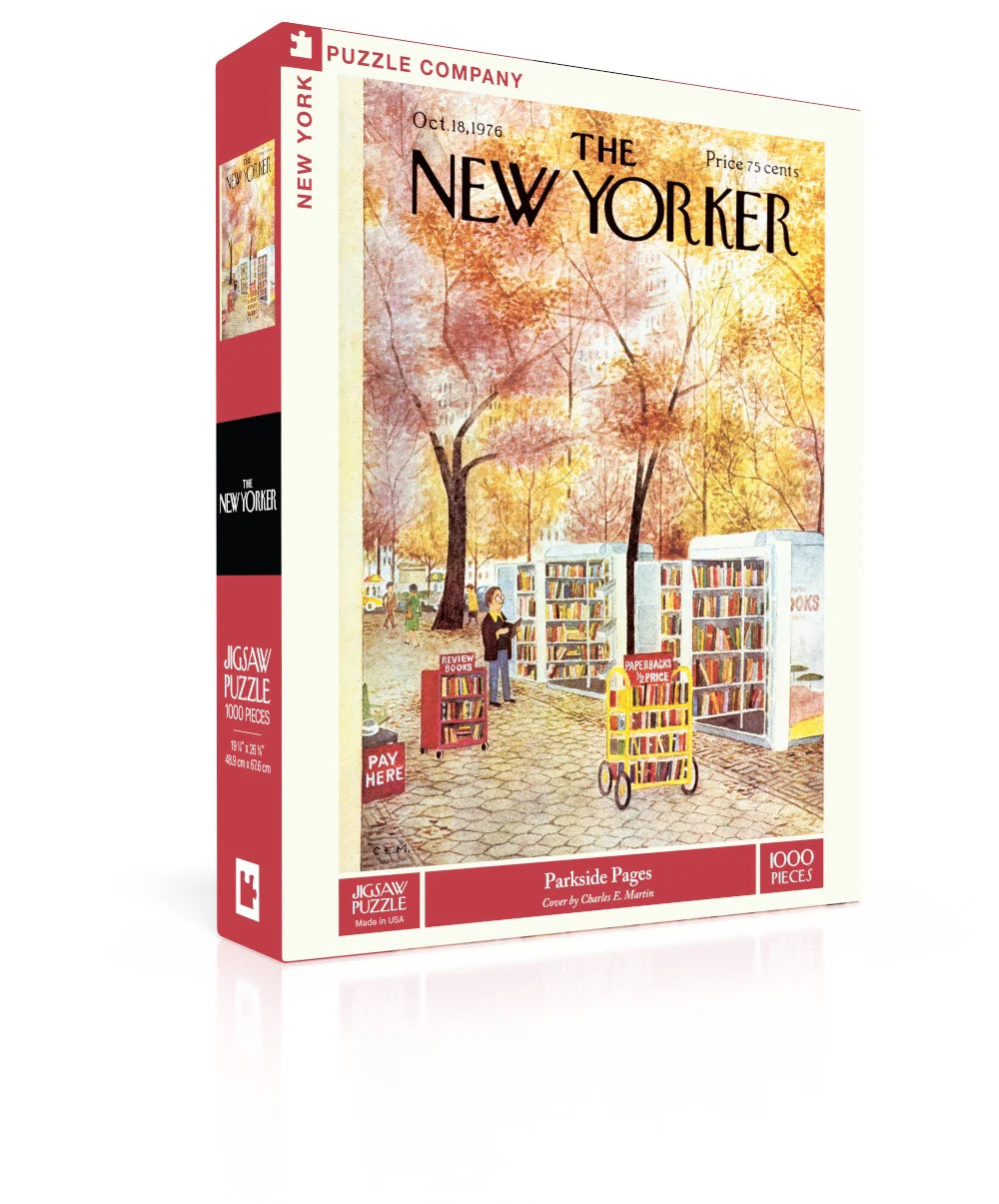 Parkside Pages 1000 Piece Jigsaw Puzzle | New York Puzzle Company