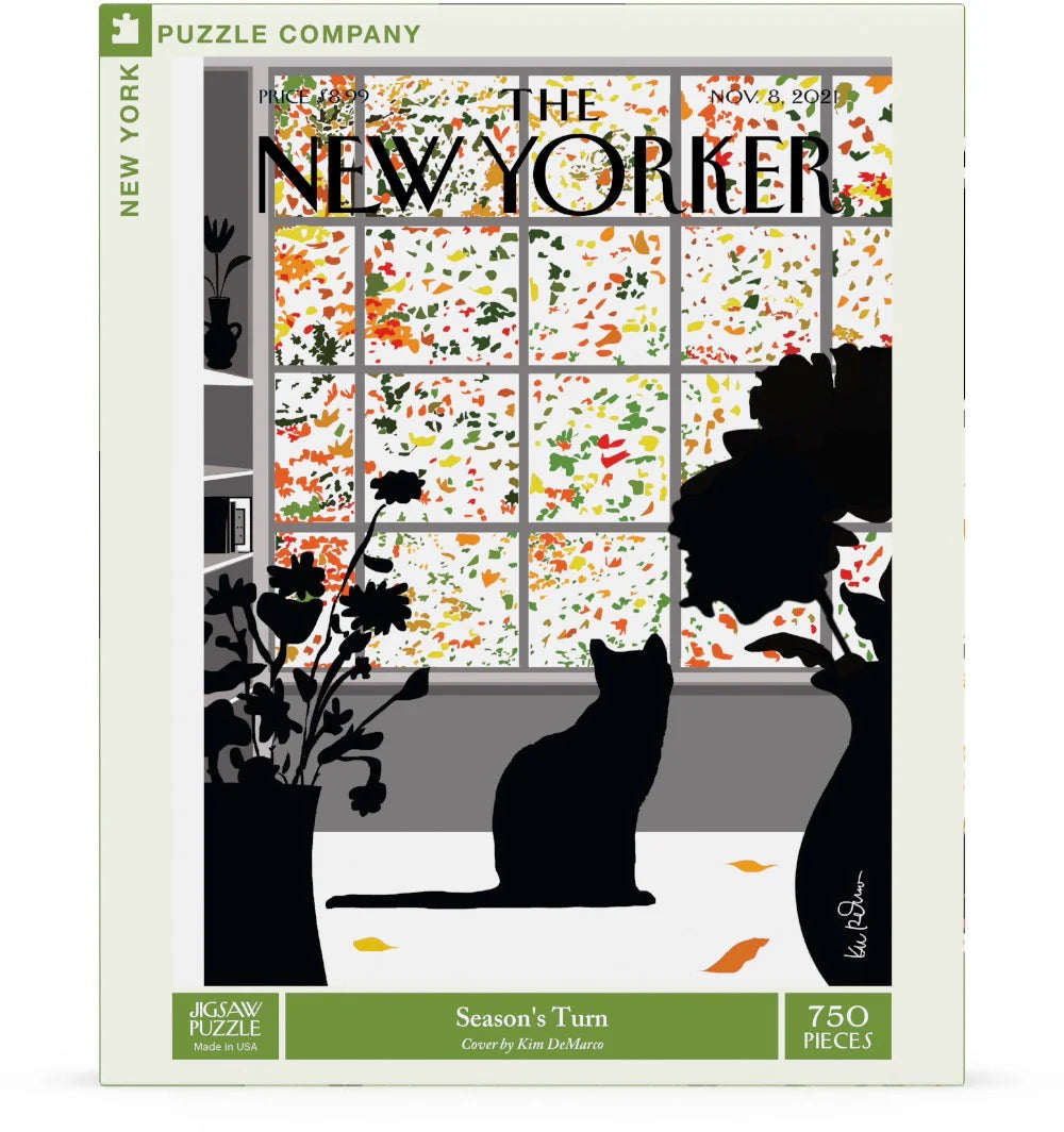 Season's Turn 750 Piece Jigsaw Puzzle | New York Puzzle Company