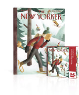 Winter Page-Turners Mini 100 Piece Jigsaw Puzzle | New York Puzzle Company