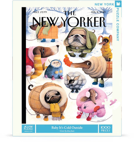 Baby It's Cold Outside 1000 Piece Jigsaw Puzzle | New York Puzzle Company