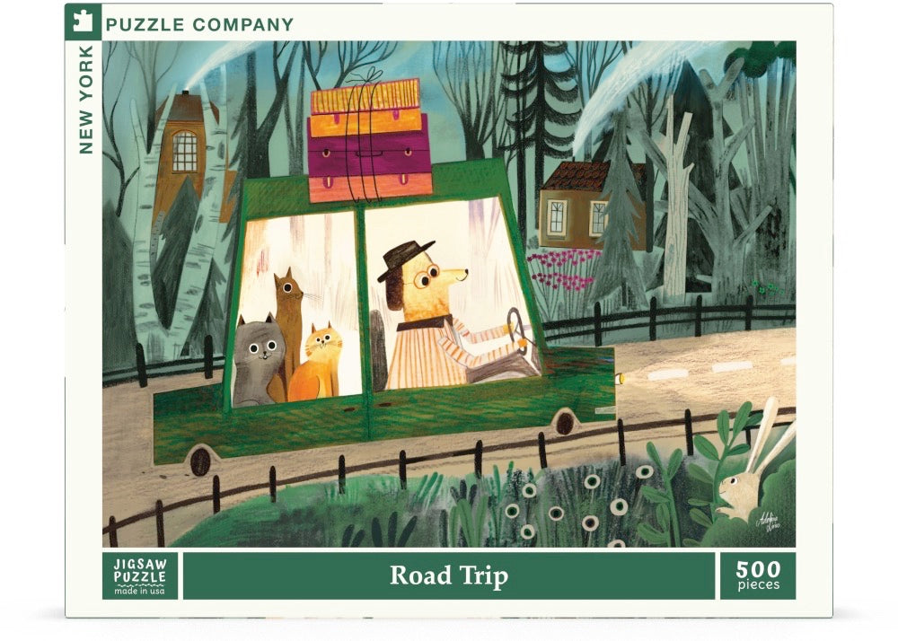Road Trip 500 Piece Jigsaw Puzzle | New York Puzzle Company