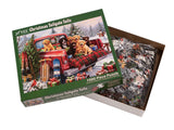 Christmas Tailgate Tails 1000 Piece Jigsaw Puzzle | Vermont Christmas Co