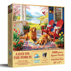 A Day On The Porch 1000 Piece Jigsaw Puzzle | SunsOut - Jigsaw Puzzles - The Puzzle Center