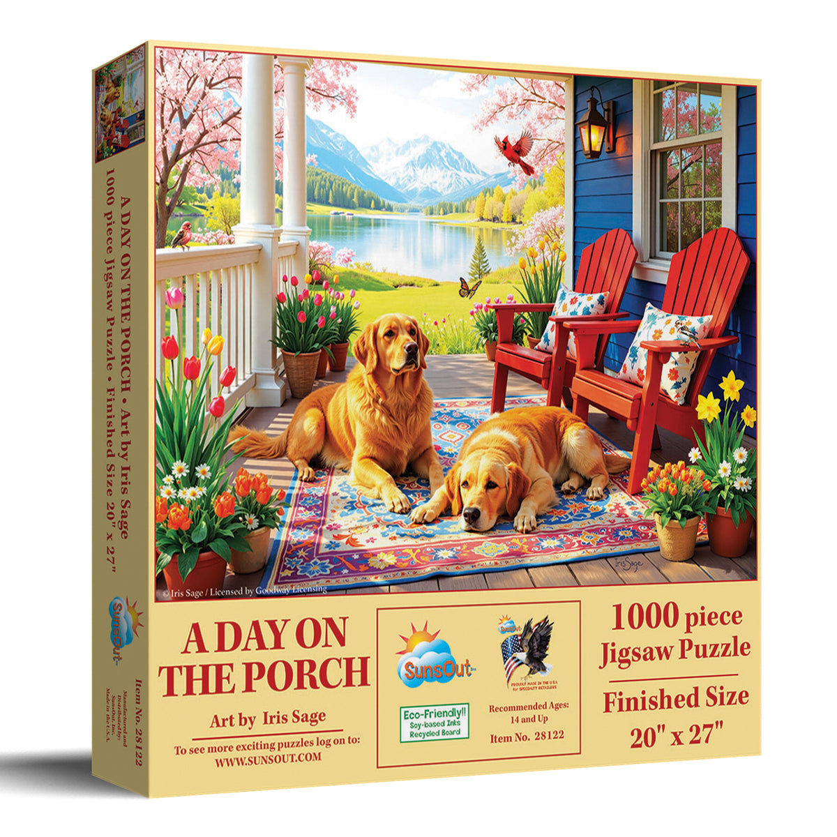 A Day On The Porch 1000 Piece Jigsaw Puzzle | SunsOut