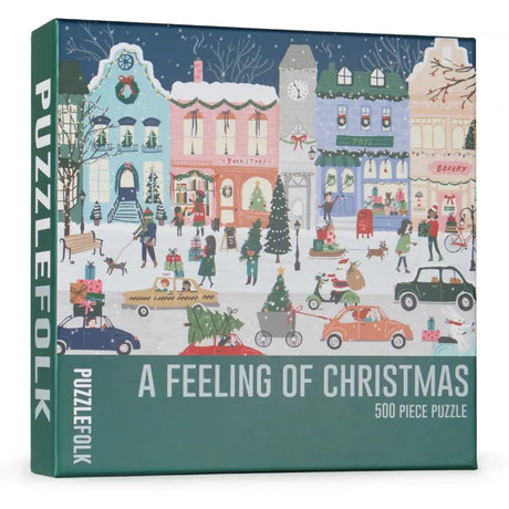 A Feeling of Christmas 500 Piece Jigsaw Puzzle | Puzzlefolk - Jigsaw Puzzle - The Puzzle Center
