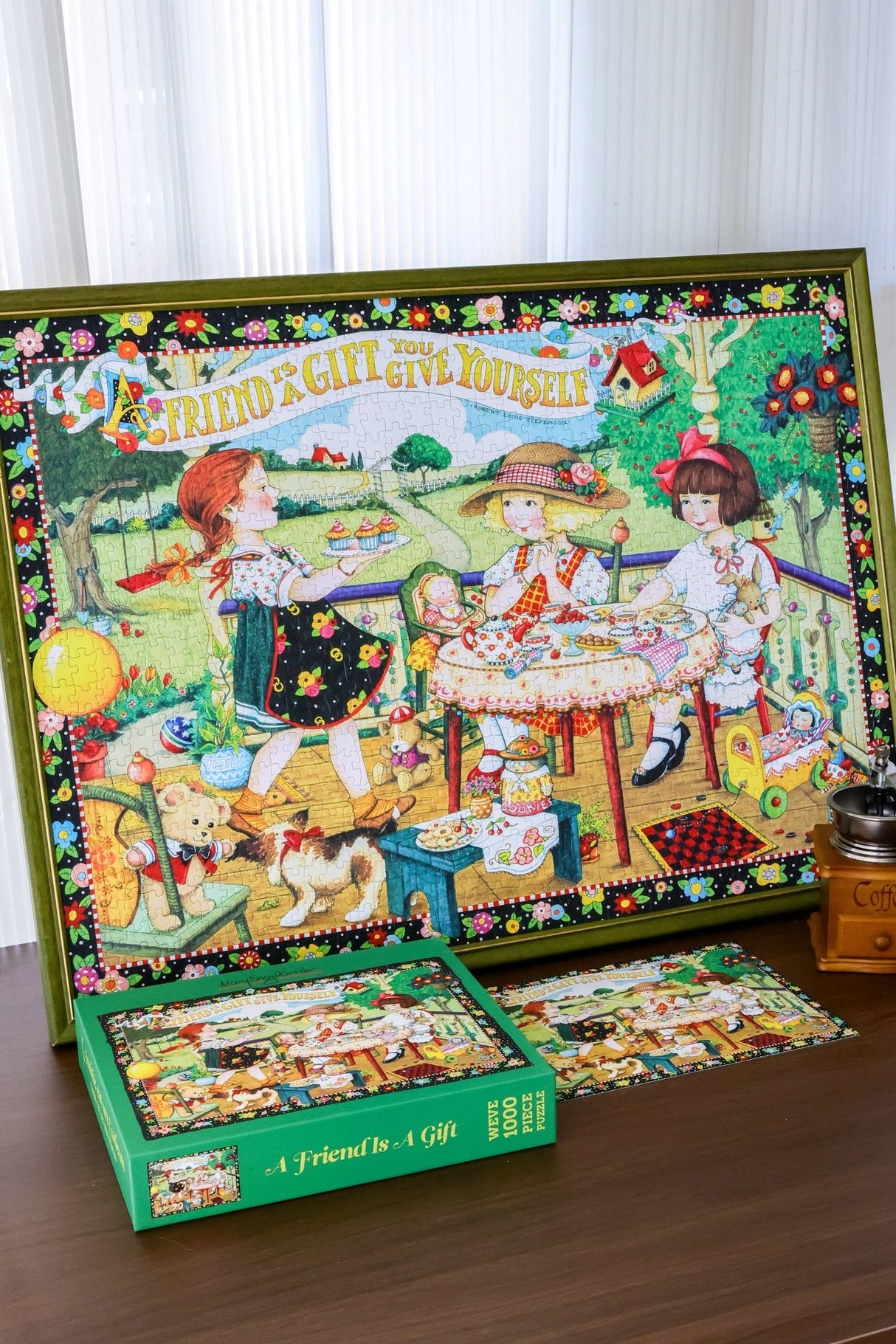 A Friend is a Gift 1000 Piece Jigsaw Puzzle | WEVE - Jigsaw Puzzles - The Puzzle Center
