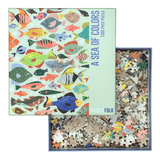 A Sea of Colors 1000 Piece Jigsaw Puzzle | Puzzlefolk - Jigsaw Puzzles - The Puzzle Center