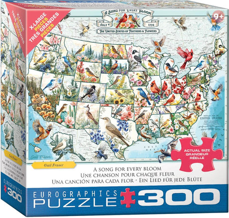 A Song for Every Bloom 300 Piece Jigsaw Puzzle | Eurographics - Jigsaw Puzzles - The Puzzle Center