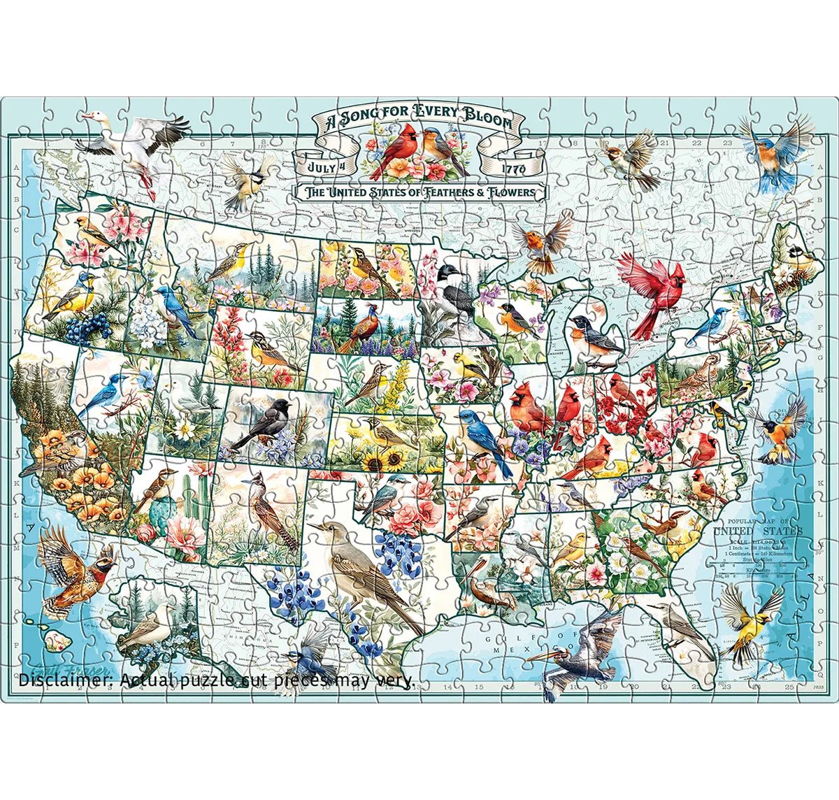 A Song for Every Bloom 300 Piece Jigsaw Puzzle | Eurographics - Jigsaw Puzzles - The Puzzle Center