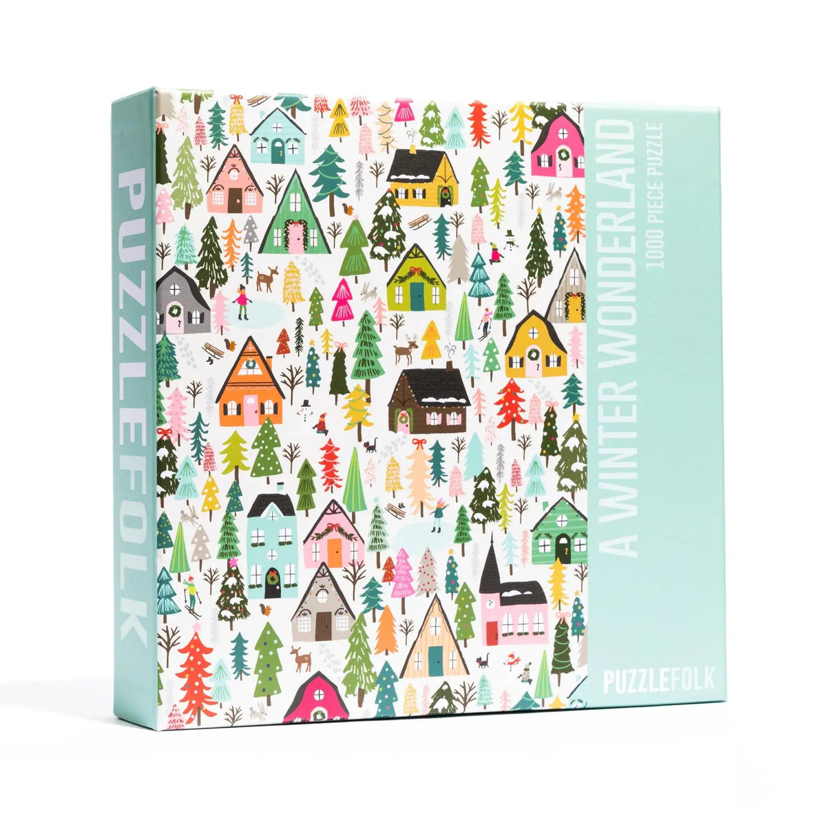 A Winter Wonderland Christmas 1000 Piece Jigsaw Puzzle by Puzzlefolk - Jigsaw Puzzles - The Puzzle Center