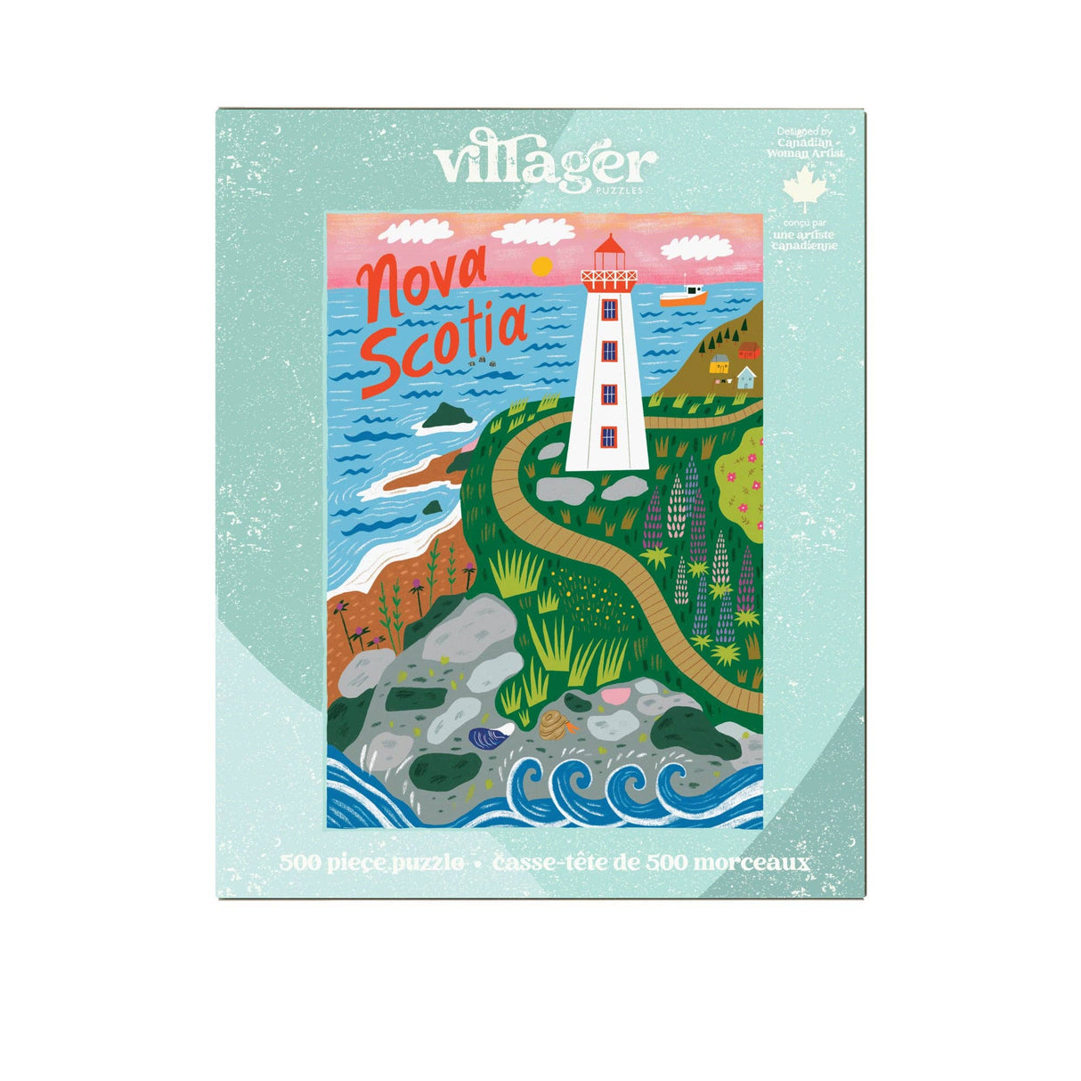Nova Scotia Shores 500 Piece Jigsaw Puzzle | Villager Puzzles