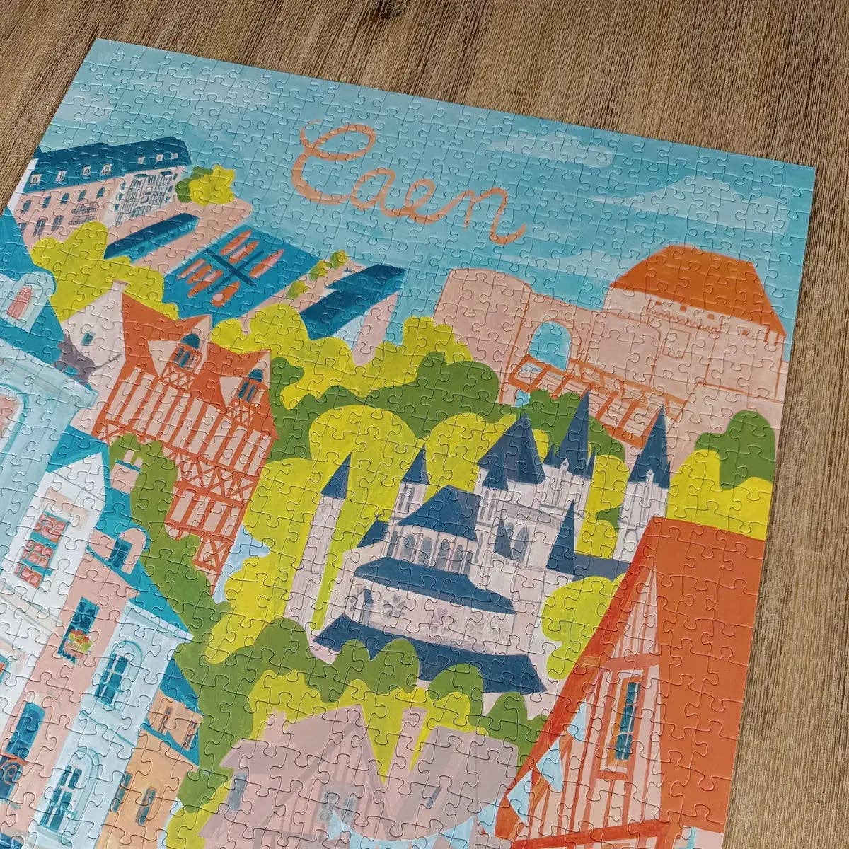 Stroll in Caen 1000 Piece Jigsaw Puzzle | Aparté