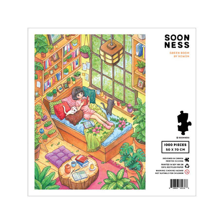 Green Room 1000 Piece Jigsaw Puzzle | Soonness