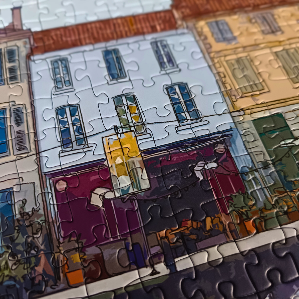 Port of La Flotte 1000 Piece Jigsaw Puzzle | Aparté