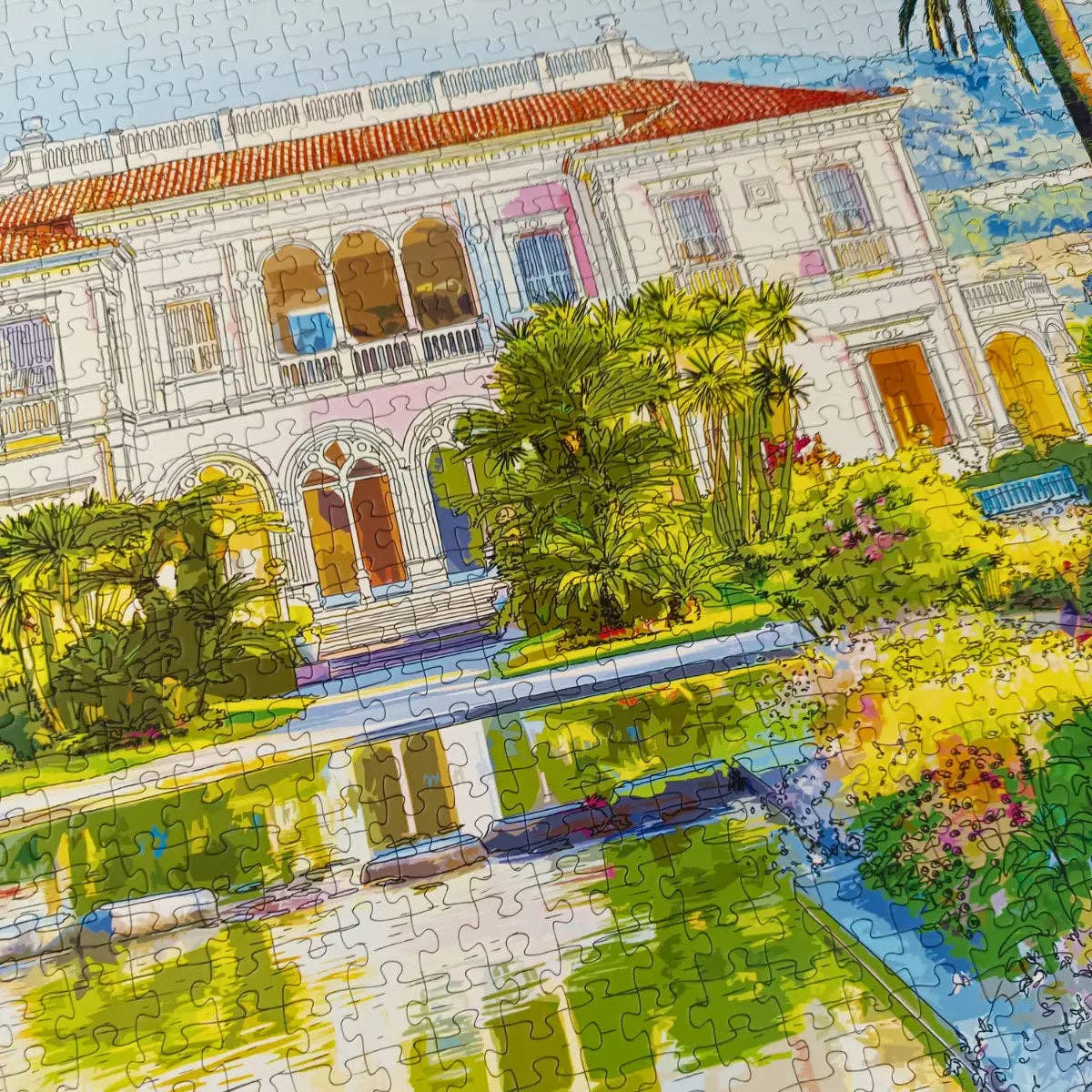 The Villa Ephrussi de Rothschild 1000 Piece Jigsaw Puzzle | Aparté