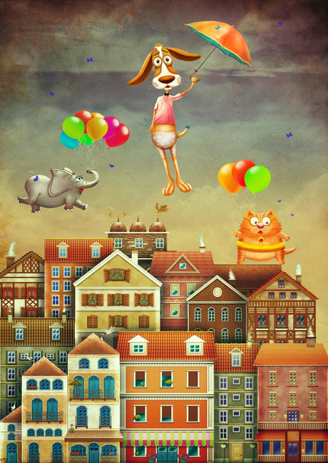 Above the City 1000 Piece Jigsaw Puzzle | Enjoy Puzzles - Jigsaw Puzzles - The Puzzle Center