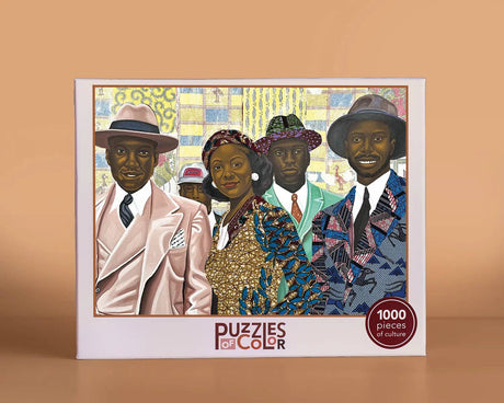 Abusua Tintin 1000 Piece Jigsaw Puzzle | Puzzles of Color - Jigsaw Puzzles - The Puzzle Center