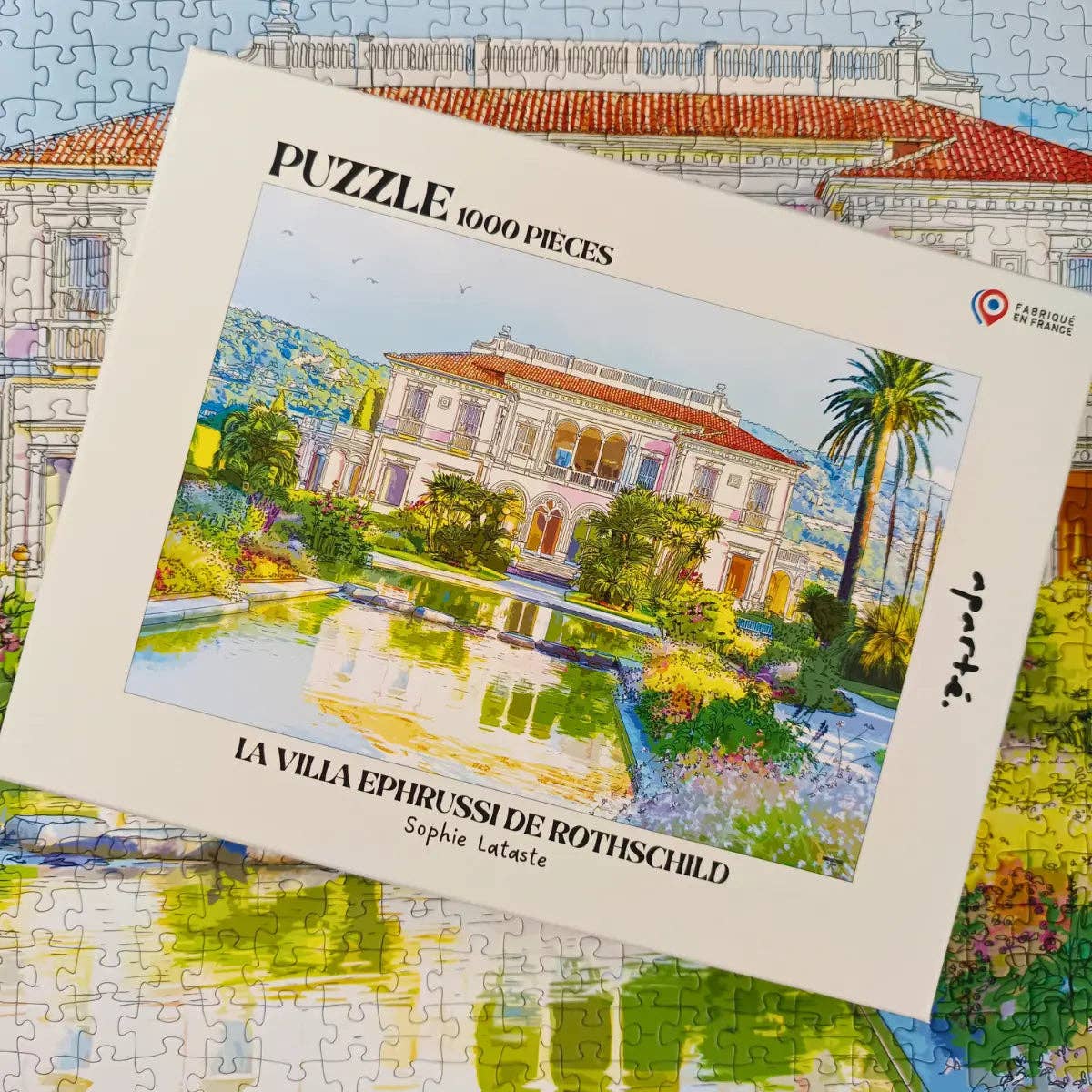 The Villa Ephrussi de Rothschild 1000 Piece Jigsaw Puzzle | Aparté