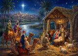 Adoration of the Magi 1000 Piece Jigsaw Puzzle | Vermont Christmas Co