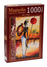 African Woman 1000 Piece Jigsaw Puzzle by Magnolia - Magnolia - Jigsaw Puzzles - The Puzzle Center