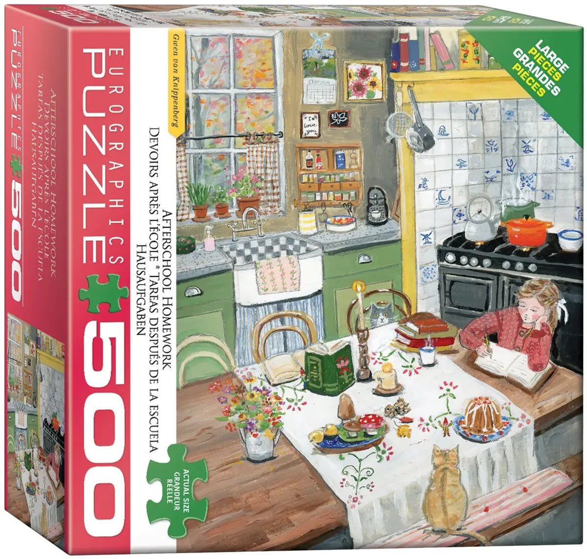 Afterschool Homework 500 Piece Jigsaw Puzzle | Eurographics - Jigsaw Puzzles - The Puzzle Center