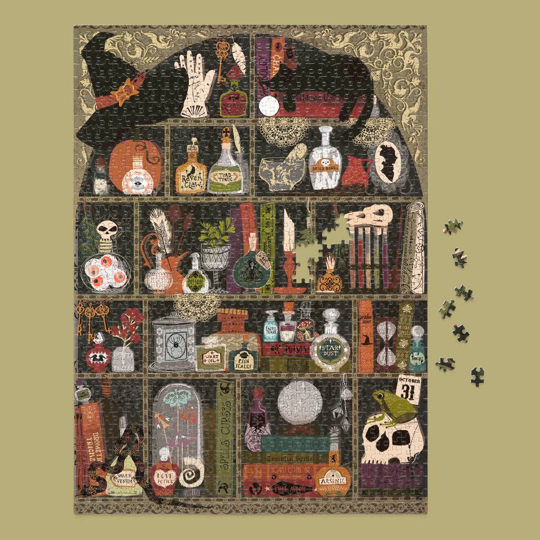 Agatha's Apothecary 1000 Piece Jigsaw Puzzle | WerkShoppe - Jigsaw Puzzle - The Puzzle Center