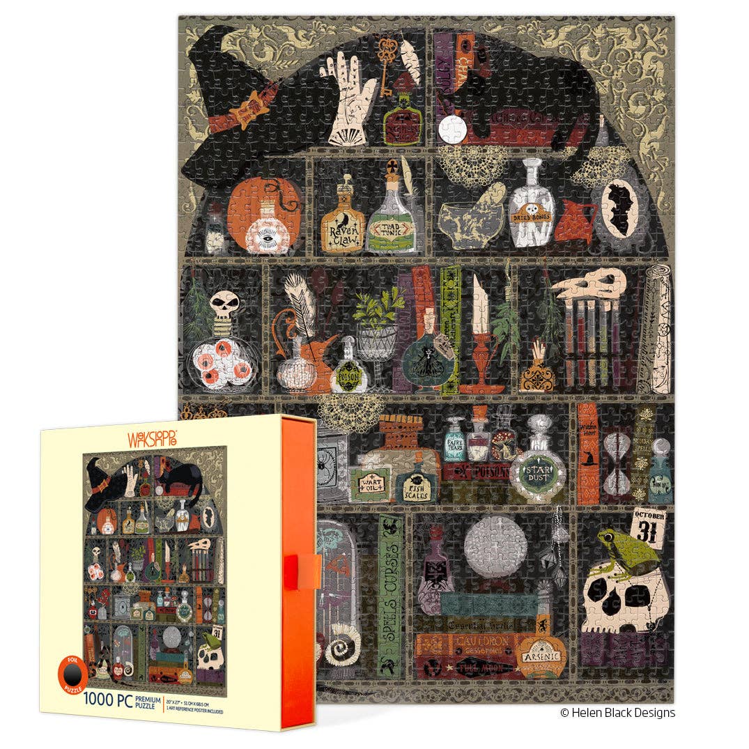 Agatha's Apothecary 1000 Piece Jigsaw Puzzle | WerkShoppe - Jigsaw Puzzle - The Puzzle Center