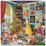 Alchemist's Art Studio 1000 Piece Jigsaw Puzzle | eeBoo - Jigsaw Puzzles - The Puzzle Center