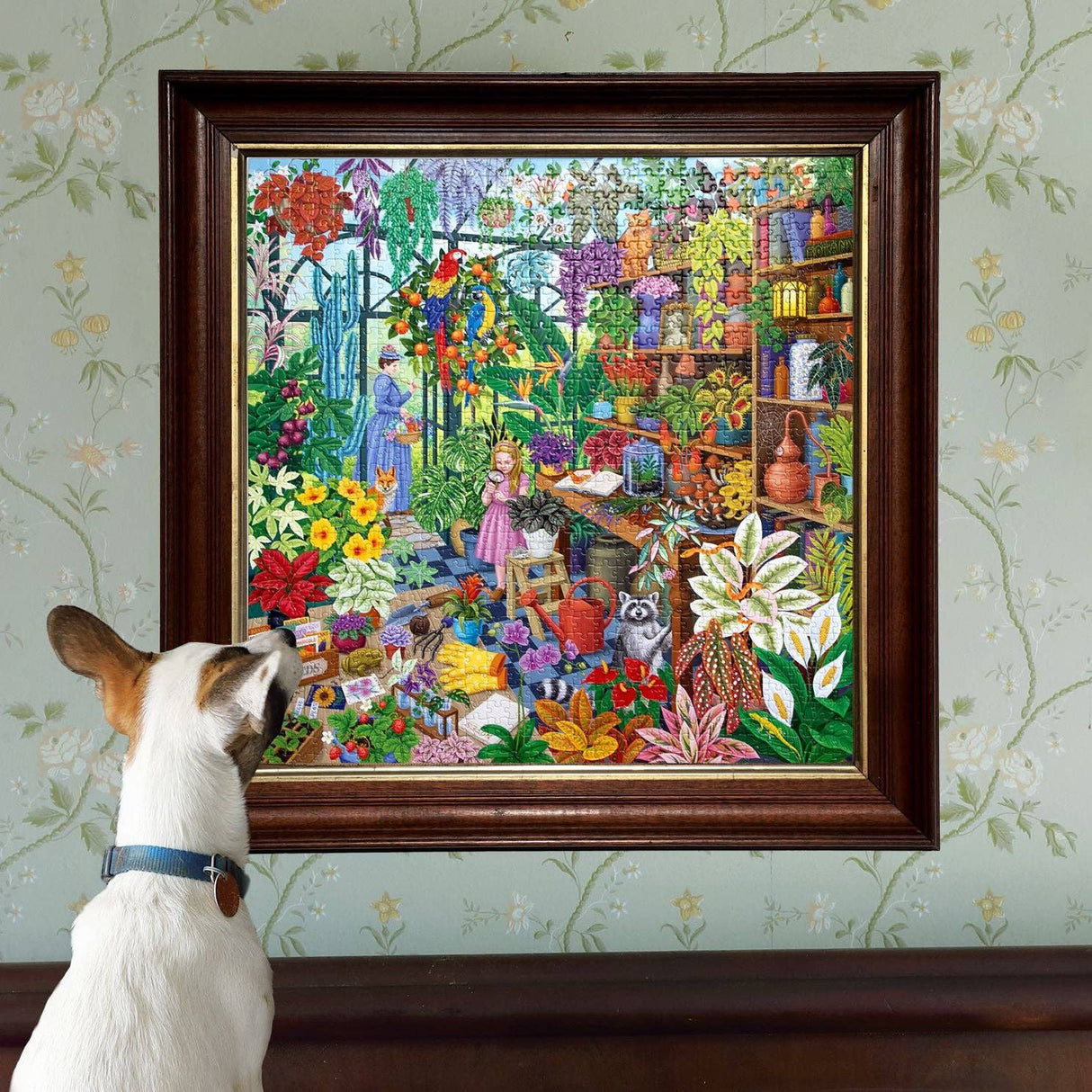 Alchemist's Greenhouse 1000 Piece Jigsaw Puzzle | eeBoo - Jigsaw Puzzles - The Puzzle Center