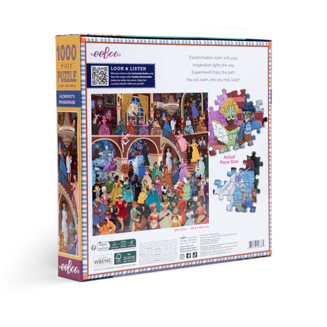 Alchemist's Masquerade 1000 Piece Jigsaw Puzzle | eeBoo - Jigsaw Puzzles - The Puzzle Center