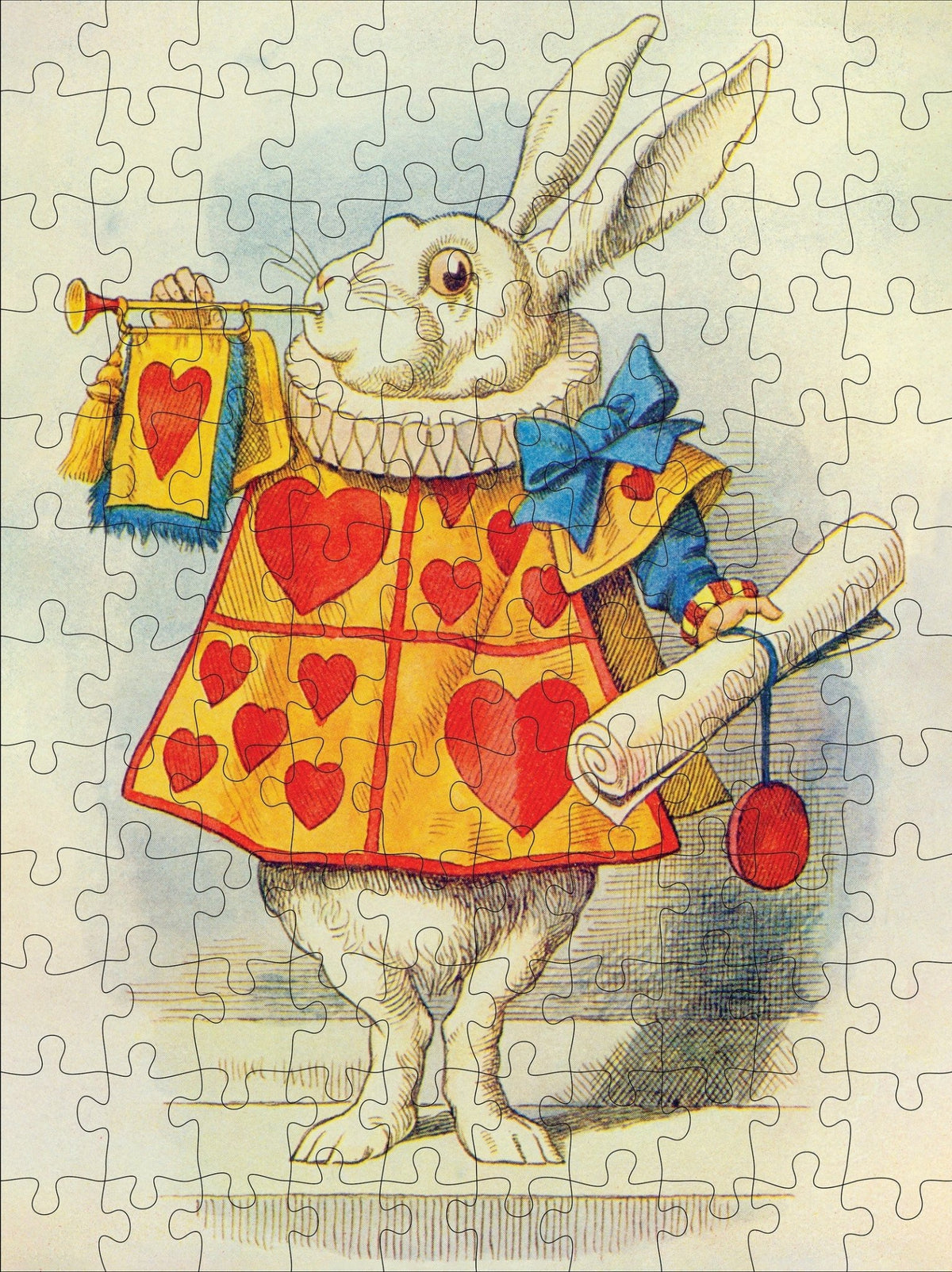 Alice in Wonderland 120 Piece Double Sided Jigsaw Puzzle | Pomegranate - Jigsaw Puzzles - The Puzzle Center