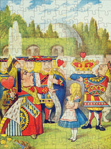 Alice in Wonderland 120 Piece Double Sided Jigsaw Puzzle | Pomegranate - Jigsaw Puzzles - The Puzzle Center