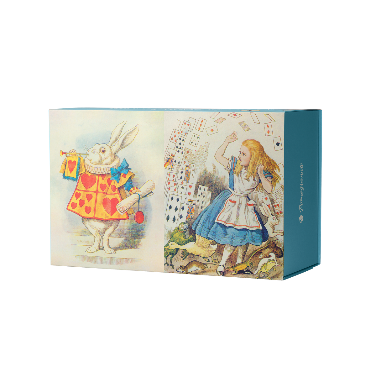 Alice in Wonderland 120 Piece Double Sided Jigsaw Puzzle | Pomegranate - Jigsaw Puzzles - The Puzzle Center
