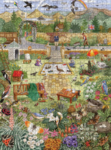Alphabet Garden 1000 Piece Jigsaw Puzzle | Pomegranate - Jigsaw Puzzles - The Puzzle Center