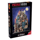 Amsterdam Starry Night 1000 Piece Jigsaw Puzzle | Anatolian - Jigsaw Puzzles - The Puzzle Center