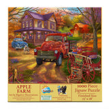Apple Farm 1000 Piece Jigsaw Puzzle by SunsOut Puzzles - Nostalgic Countryside Charm - SunsOut - Jigsaw Puzzles - The Puzzle Center - 